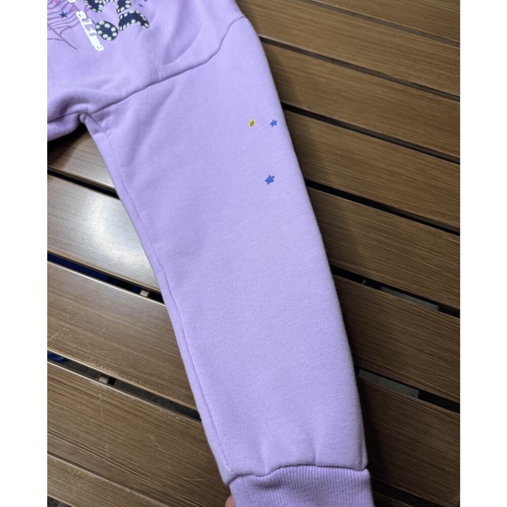 Spider Acai Web Hoodie Size Small Purple Sp5der ( Stain) - Picture 3 of 11
